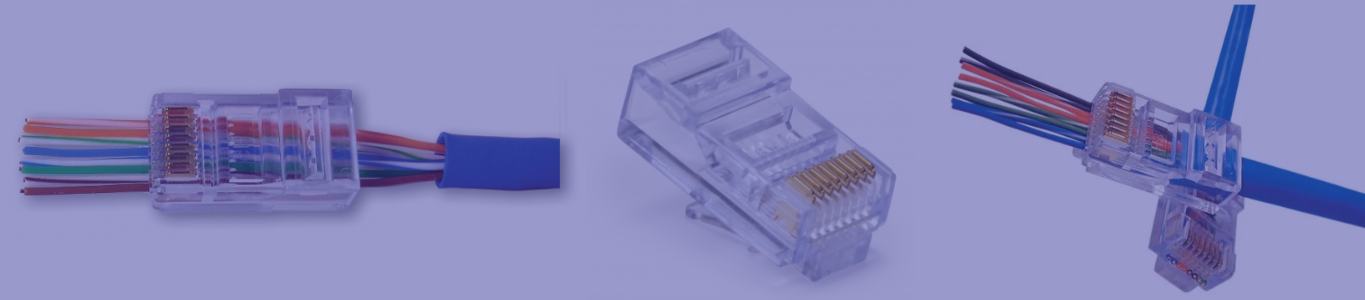 EZ-RJ45 Connectoren EZ-RJ45 Connectoren makkelijk te monteren