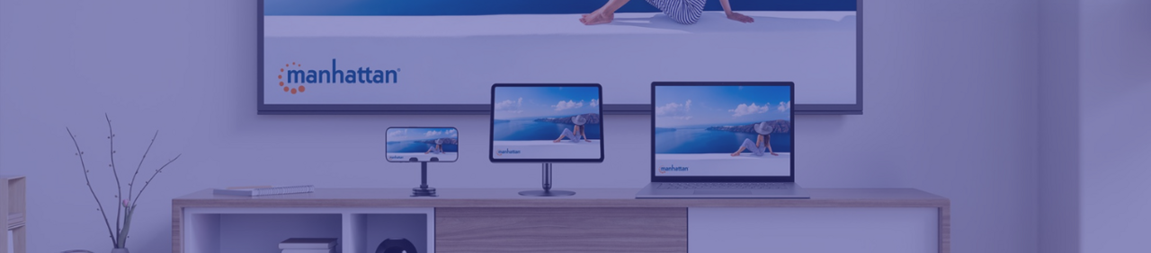 Draadloos presenteren met Manhattan Draadloos presenteren alternatief barco clickshare