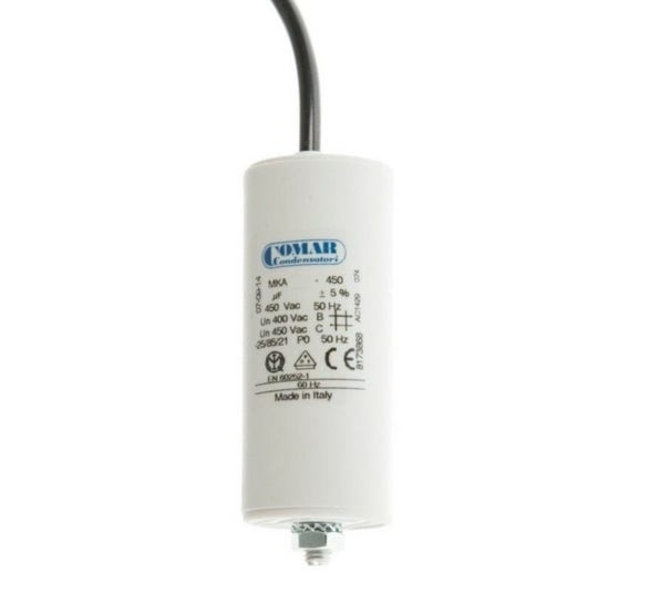 Bedrijfscondensator met kabel