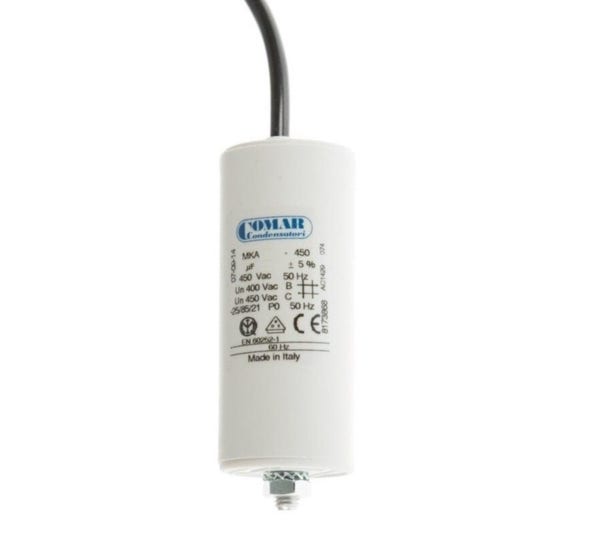 Bedrijfscondensator met kabel