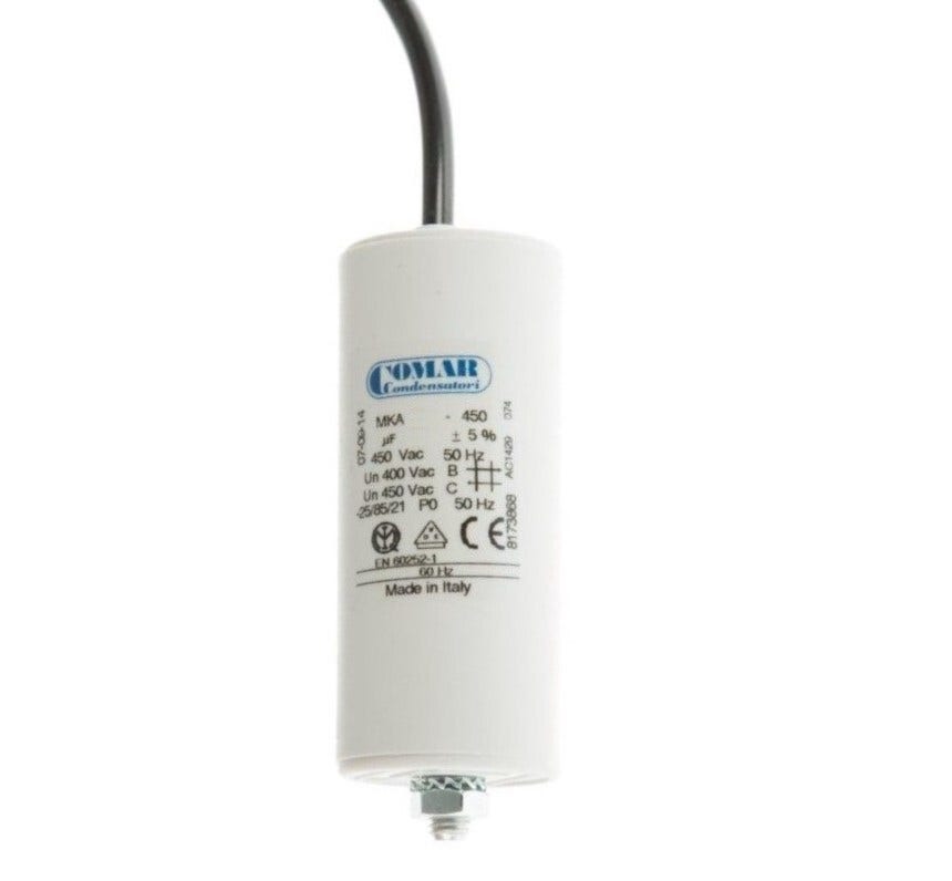 Bedrijfscondensator met kabel