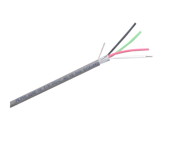 Alpha Wire 2424C grijs