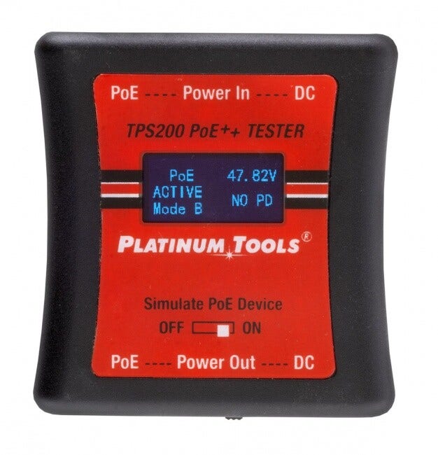 TPS200C poe tester