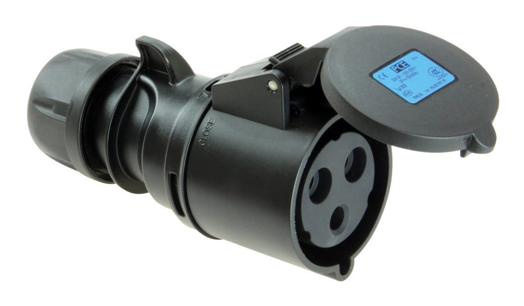 PCE CEE 3 polig female