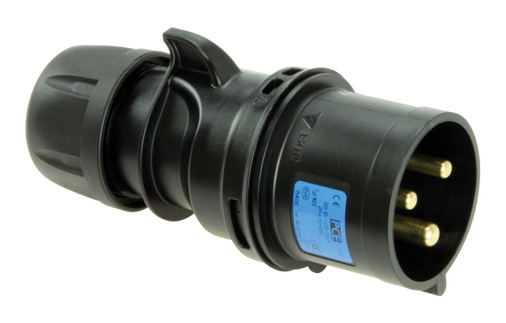 PCE CEE male 3 polig