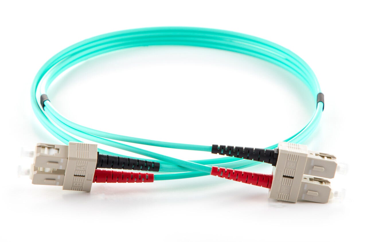 OM3 SC - SC Multimode Duplex Patchcord