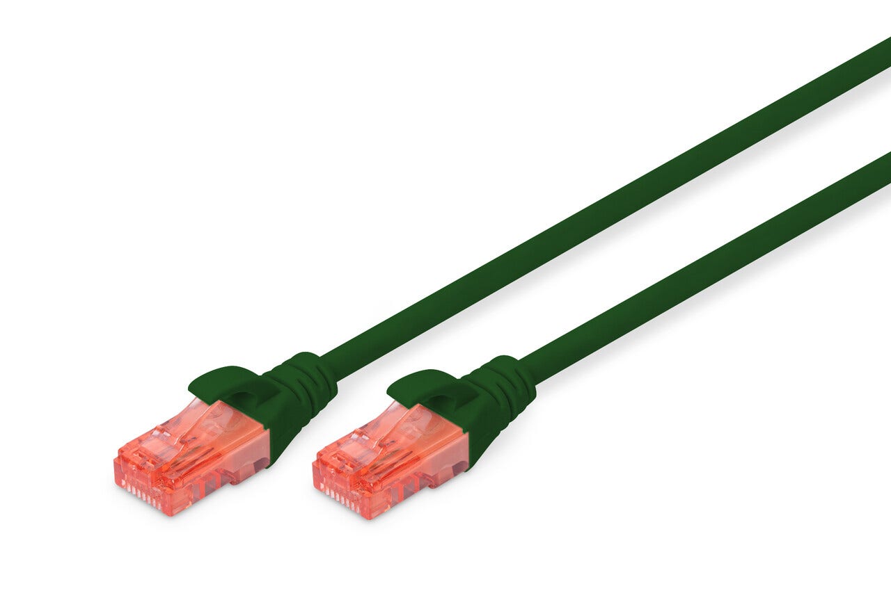 Cat.6 UTP RJ45 patchkabel groen