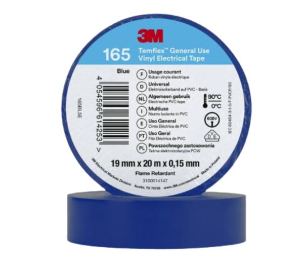 Temflex 165 blauw 19 x 20