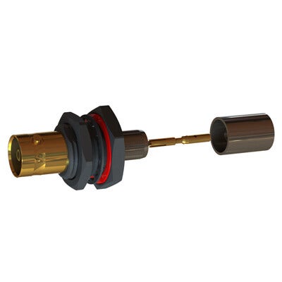 10-258-D126-FC BNC Bulkhead