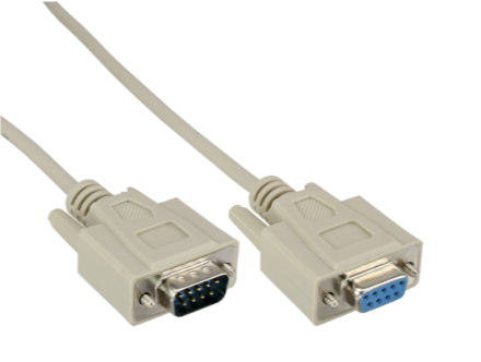 DB9 patchkabel male female