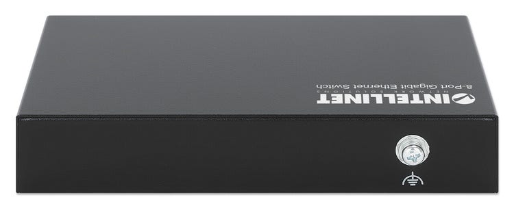 8 poorts gigabit switch 530347 achteraanzicht