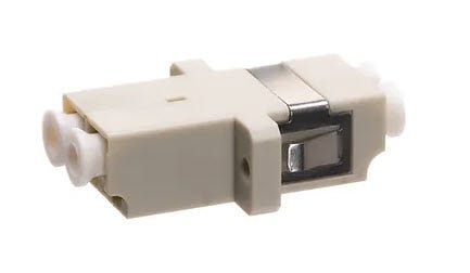 LC duplex adapter multimode