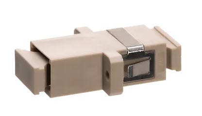 SC duplex adapter multimode