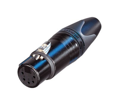 Neutrik XLR connector type nc5fxxb