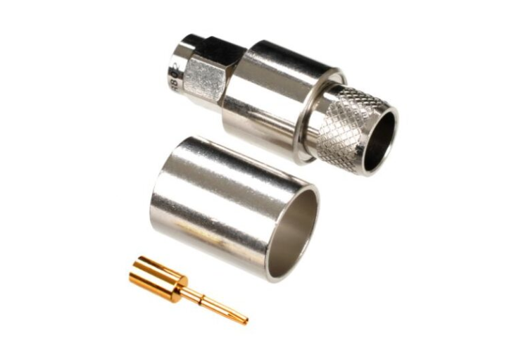 RP-SMA male recht voor LMR 400