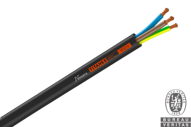 Titanex 3 aderig 3x2,50