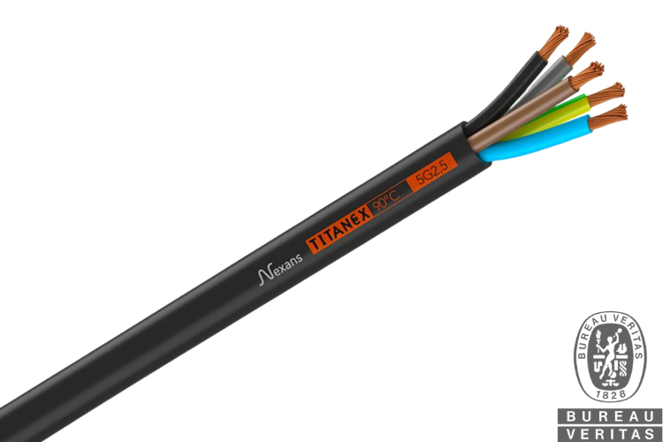 Titanex 5 aderig 5x2.50