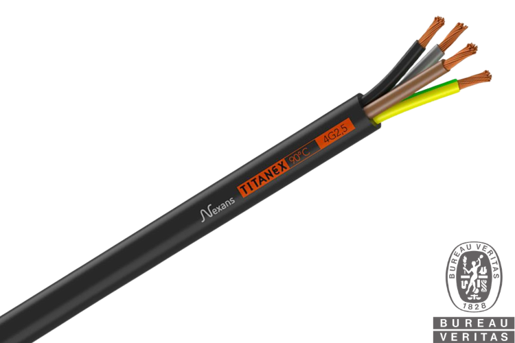 Titanex 4 aderig 4x2.50