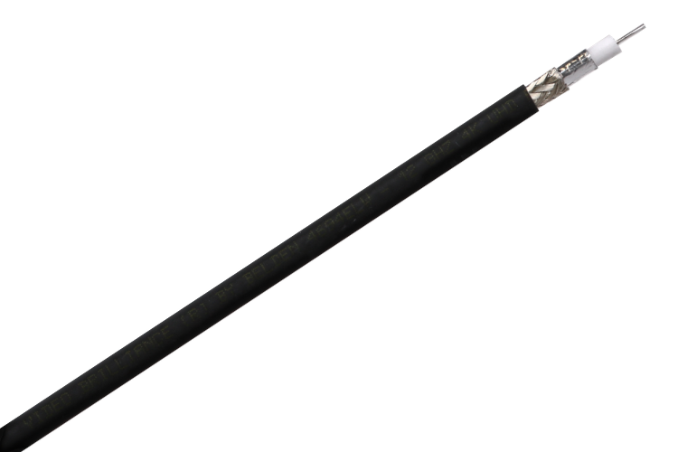 31678 - Coaxkabel 4K 12G-SDI Belden 4694ELW Zwart