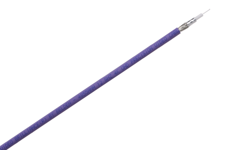 32734 - Coaxkabel 4K 12G-SDI Belden 4855ANH Violet