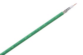 36563 - Coaxkabel 3G 6G HD-SDI LSZH Belden 1505ELW Groen