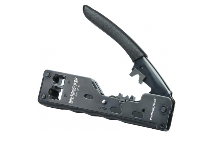 21652 -  10Gig termination krimptang Tele-Titan XG 2.0 Platinum Tools 12516