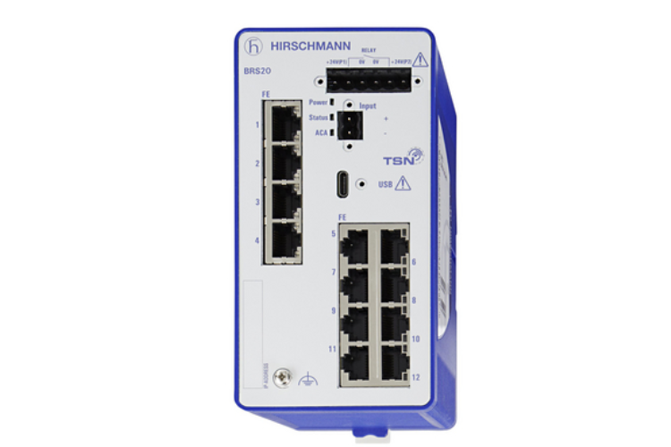 Hirschmann managed switch BRS20-12TX