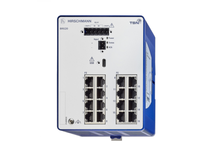 Hirschmann managed switch BRS20-16TX
