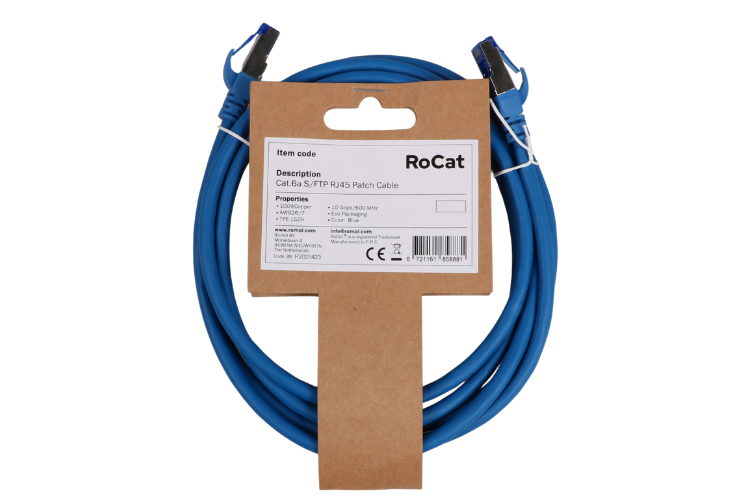 RoCat Cat.6A blauw