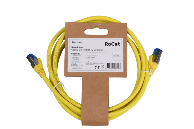 RoCat Cat.6A geel