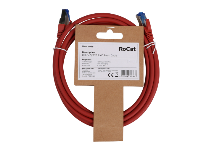 RoCat Cat.6A rood