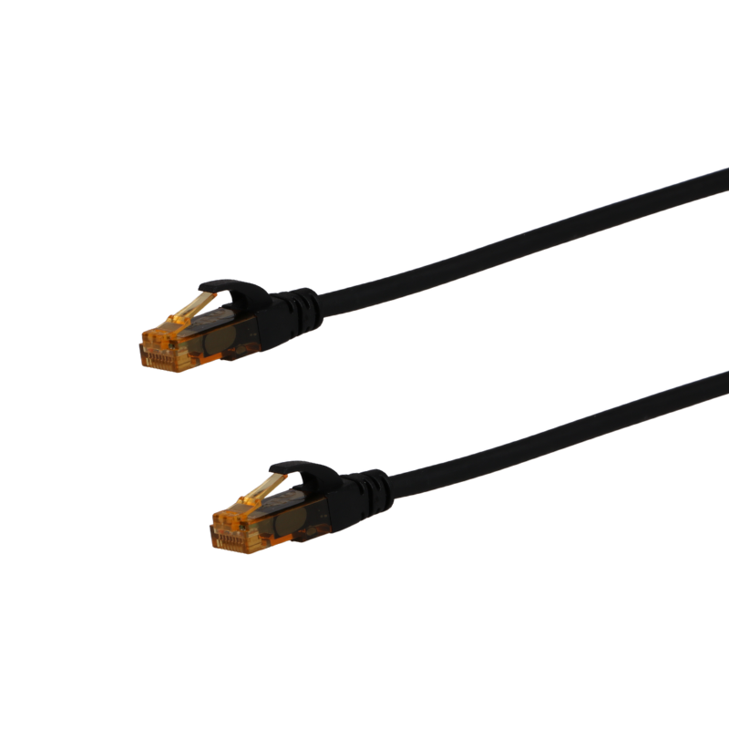 RoCat RJ45 patchkabel zwart