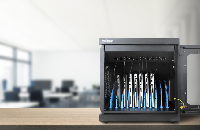 10 poorts AC oplaadkast