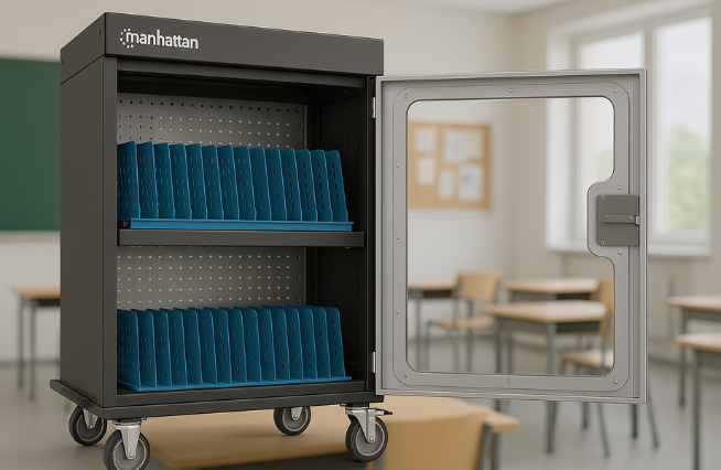 32 poorts USB-C oplaadkar