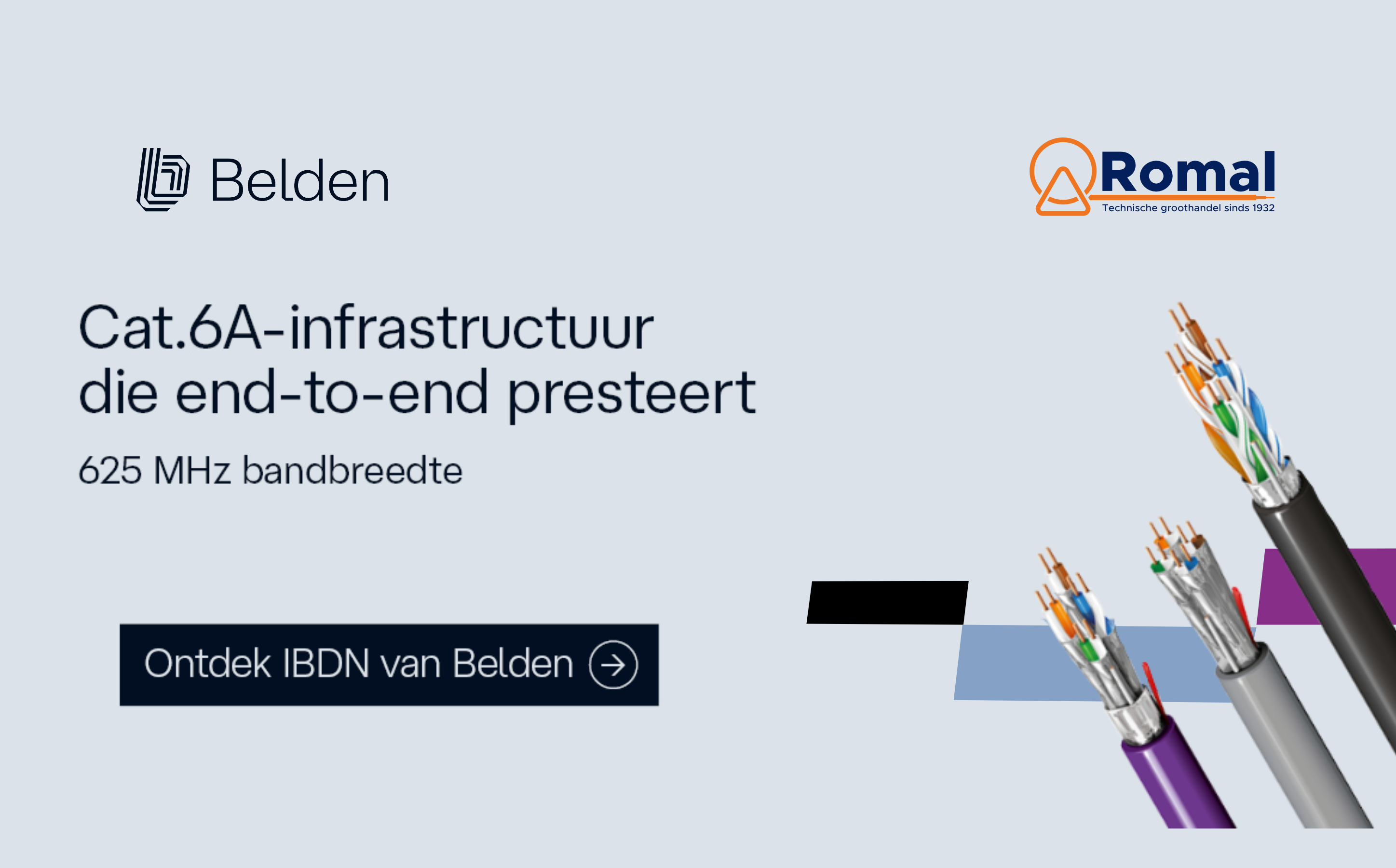 Belden IBDN Cat.6A kabels