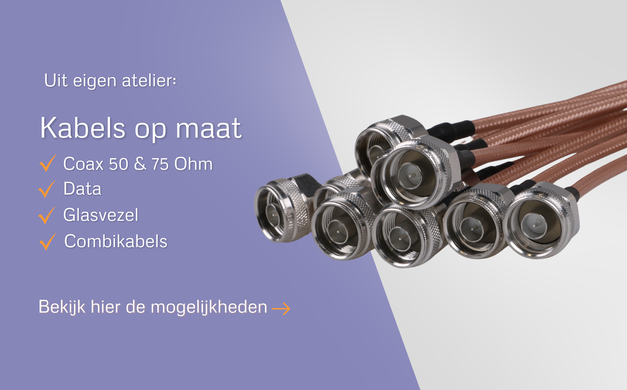 Romal kabels op maat