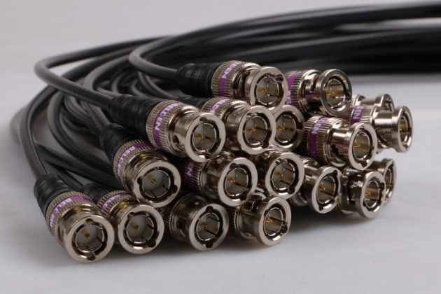 Compleet assortiment HD-SDI kabels
